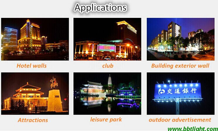 2pcs COB Bridgelux led 150w Led Flood Light with 3 years warranty time