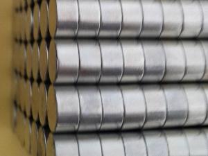 Quality Strong Round Industrial Neodymium Magnets Cylinder N50 Rare Earth Magnets wholesale