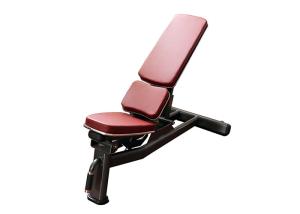 Quality Adjustable Gym Fitness Equipment , Adjustable Decline Ab Bench Q235 Steel wholesale