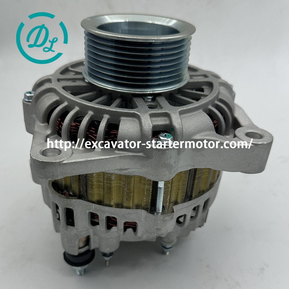 24V 100A Excavator Alternator A4TR5191 1516176 1525447 1774592