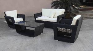 Quality 5pcs PE wicker patio furntiure wholesale