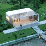 Customized Layout Apple Cabin Office Fireproof Waterproof