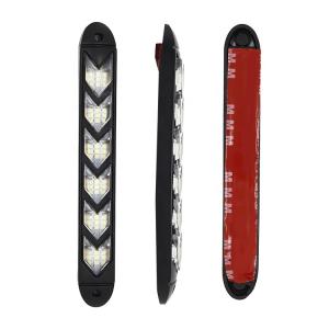 Quality Waterproof Arrow LED Day Time Running Light DC 12V Sequential Led Turn Signals 8000K wholesale