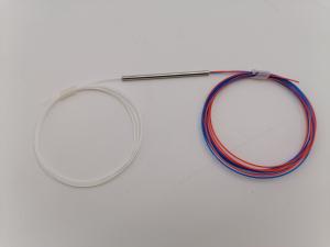 China 980/1550nm High Isolation 1x2 Single Mode WDM Coupler Splitter HI1060 FLEX 900um Loose Tube on sale