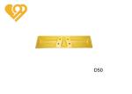 D50 Bulldozer Swamp Shoe Yellow Track Shoe Assembly For Earthmoving Spare Parts