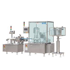 Quality Double Head Aseptic 1Ml Automatic vial Rotary Liquid Filling Machine wholesale