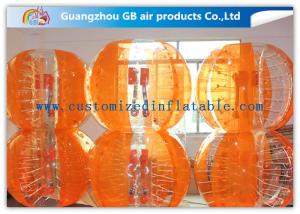 Quality Bright Color Knocker Inflatable Rolling Ball Suit , Inflatable Sumo Ball For Adult / Kid wholesale