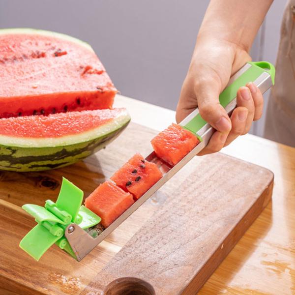 Cheap Stainless Steel Cube Watermelon Slicer Cutter Kitchen Gadgets for sale