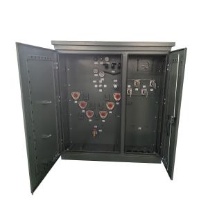 Quality 300kva Three Phase Pad Mounted Oil Type Step Down Transformer 12470v To 208v wholesale