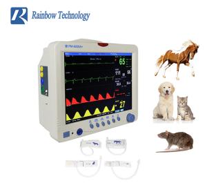 Quality Wall Mounted Multi Parameter Veterinary Monitor 12.1 Inch For Animal Hospital wholesale
