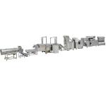 Wheat Flour Chips Frying Snack Food Machine 120-250kg/H
