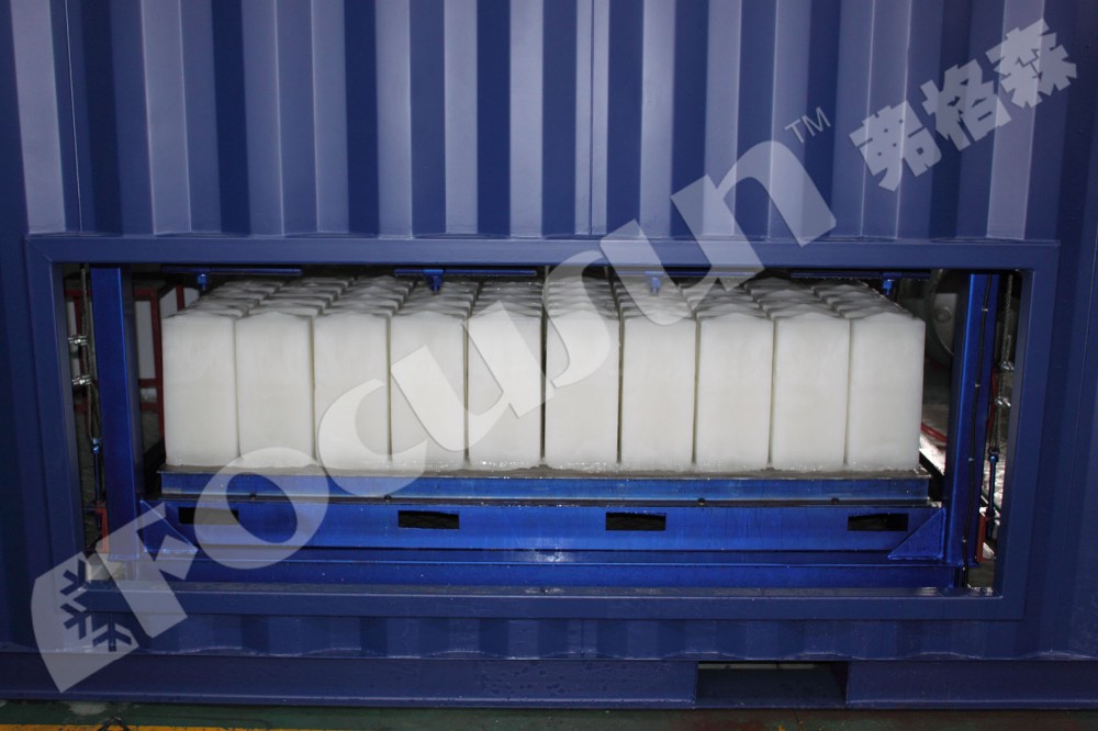 Fully Automatic 10T Block Ice Machine for Fresh Food Fishery Medical and Garden Stuff