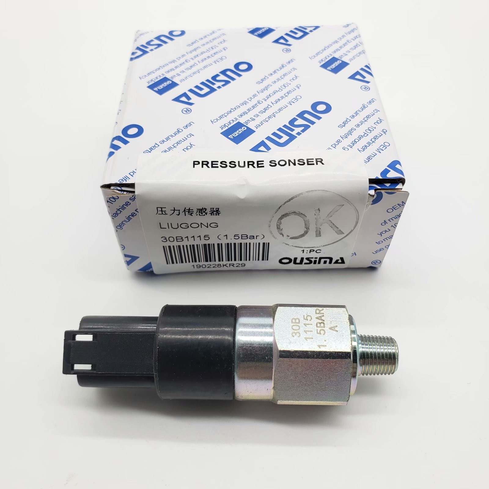 OUSIMA Eletric Excavator 30B1115 1.5 Bar Pressure Sensor
