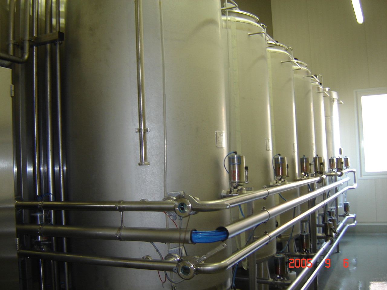 120 Bbl Large Beer Fermenter Turnkey Brewery Line Jacketed Conical Fermenter