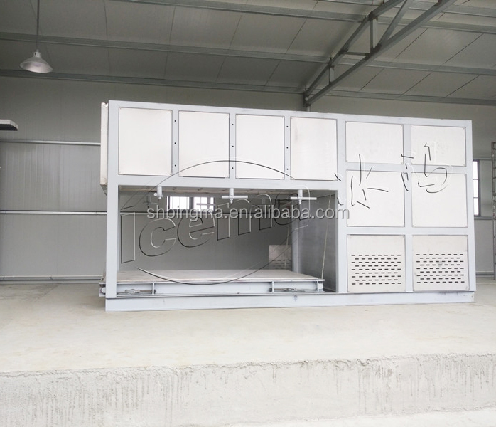 Air/Water Cooling 20 tons Block Ice Making Machine Customized Industrial Ice 85.5KW