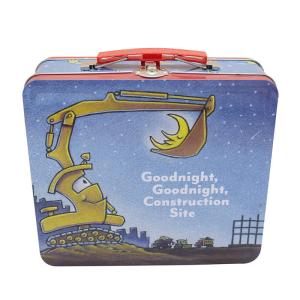 Quality Wholesale Custom Best Price Candy Cookie Chocolate Metal Gift Packaging Gift Box with Handle wholesale