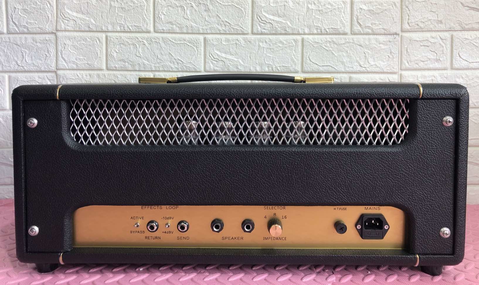 Custom JCM800 2204 MKII 50W Hand-Wired Tube Amp Head with Two Channel Clean Tone with Master Volume and Loop