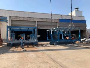 Quality 6.5x4x2.5m Skid Structural Steel Frame Construction Chemical Industry wholesale