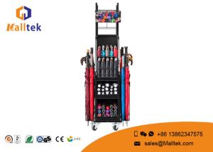 Quality Colorful Metal And Steel Supermarket Display Racks For Umbrella And Parasol wholesale