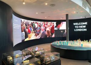 Quality 800nits Front Maintenance LED Screen Curved LED Panels For Conference wholesale