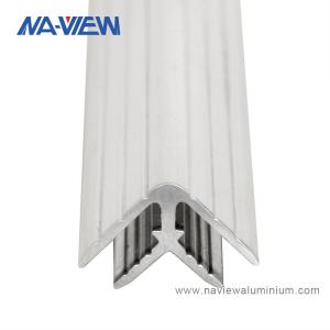Quality 1/8 3/8 1/4 Double Angle Aluminum Extrusion Profiles wholesale