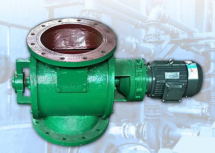 Star Ash Powder Feeder System Ajustable Motor Rotary Valve