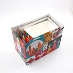 Paperboard Colored Paper Shopping Bags Exquisite Gift Packages