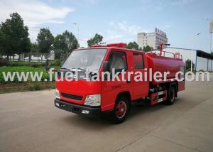 Quality JMC Water Tank Fire Fighting Vehicle , 4x2 Red Color Fire Fighting Truck wholesale