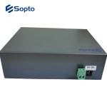 IEEE 802.3x 4 UTP Ports 10/100/1000M Fiber Media Converter