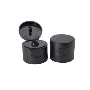Quality Black 20/410 Plastic Flip Top Cap For Hand Washing Bottle wholesale
