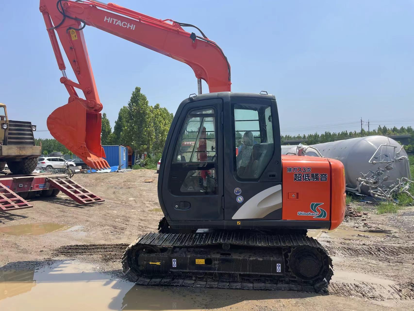 Hitachi Zx70 Used Hitachi Excavator 7 Ton Used Crawler Excavator 0.33m3