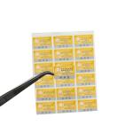 Aluminum Foil Self Adhesive Stickers Waterproof Custom Hologram Labels