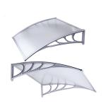 Polycarbonate Clear Sheet Rain Shelter Canopy for Protection in 600mm*600mm Size