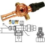 HVAC Rotalock Valves for Air Condition,Copeland ZF compressor,Maneurop
