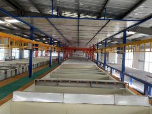 Quality 200~400Ton/Month Automatic Vertical Aluminum Anodizing Production Line wholesale