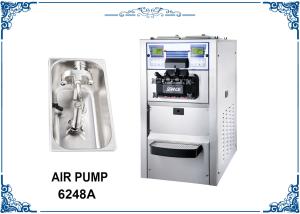 Quality Two Compressors Table Top Ice Cream Maker , Countertop Soft Ice Cream Machine wholesale