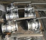 JIS B2031 10K cast iron ball valve