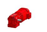 OEM Compact Vertical Helical Gearmotor Electrical Drive 22KW