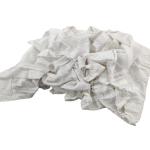 Factory Direct Sale Industrial Wiping White Cotton T-Shirt 20 KG Rags