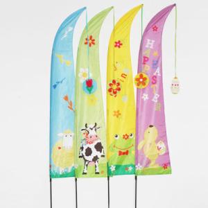 Quality Spring Seasonal Garden Flag Sheep Cow Frog Bunny wholesale