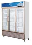 Luxury golden beverage cabinet Wine cabinet display cabinet refrigerated fresh