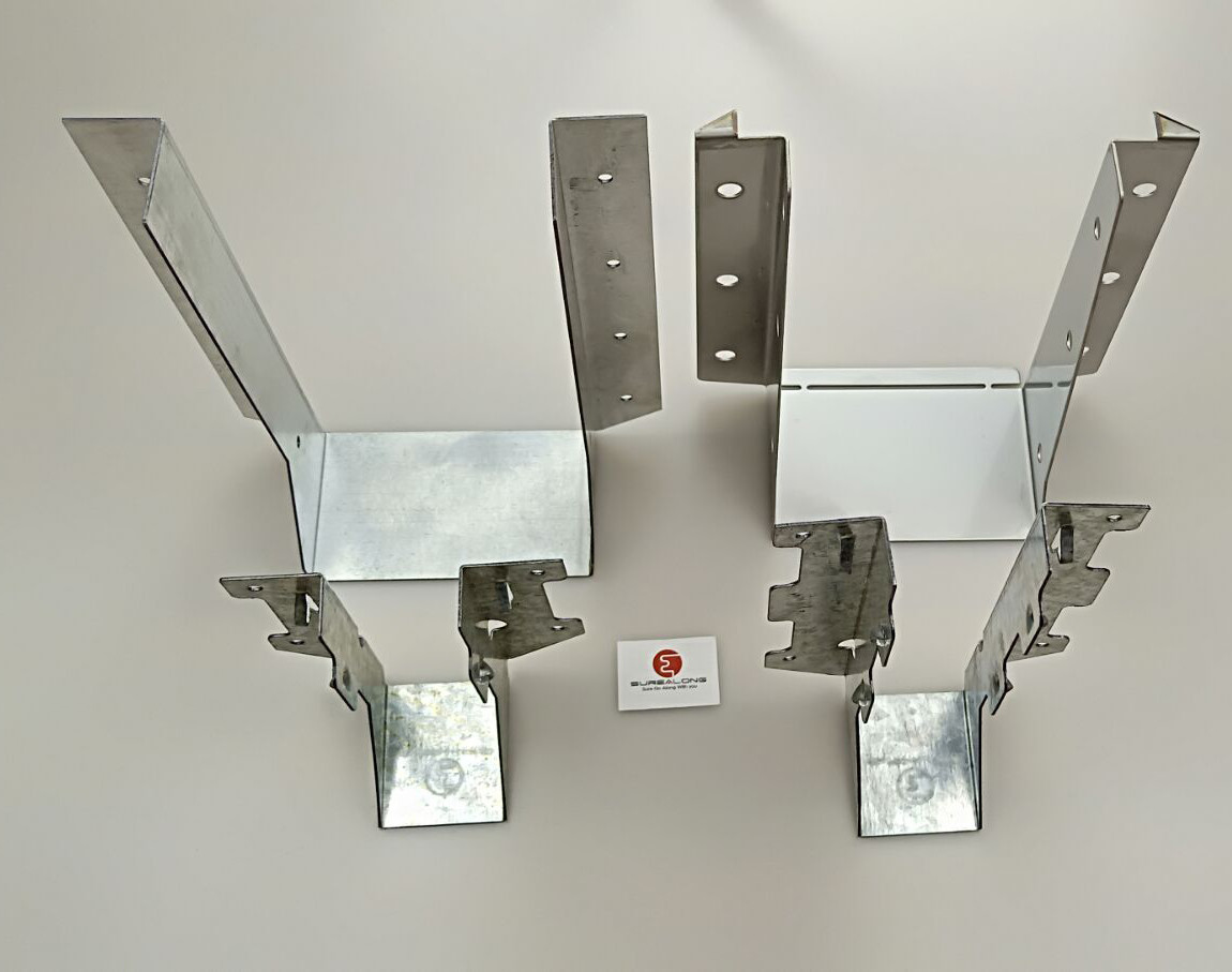 90 Degree Steel Joist Hangers with 1000 Lb. Load Capacity