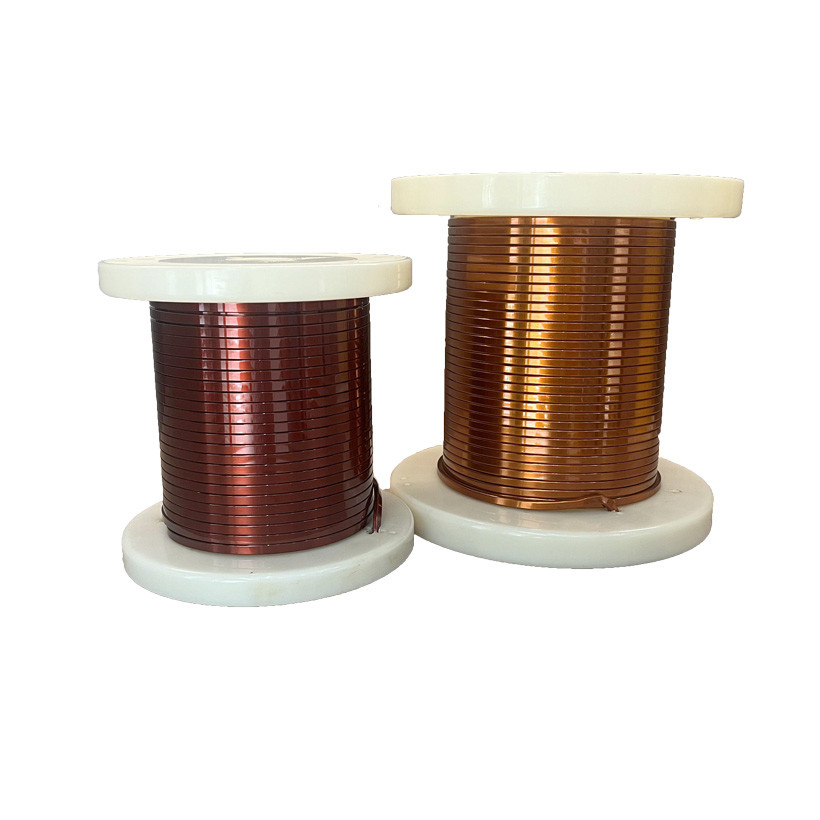 HEVW-240P Rectangular Flat Enameled Copper Wire Polyimide Corona Resistant