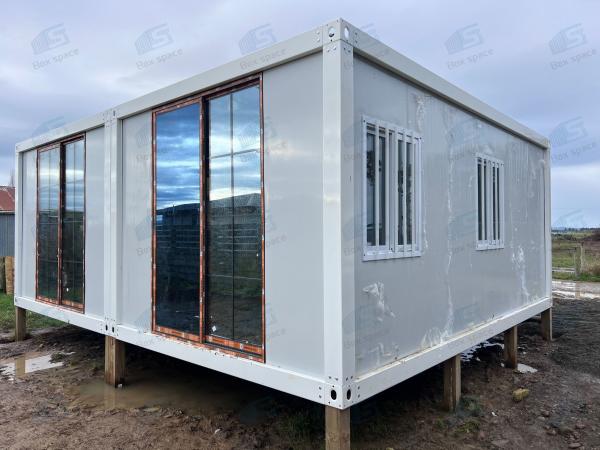 BOX SPACE 2 Floor Prefab House Shipping Container Home Frame Gable Industry