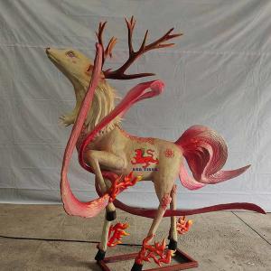 Quality Customizable Realistic Animatronics Chinese Mythology Animal Pi Jiu wholesale