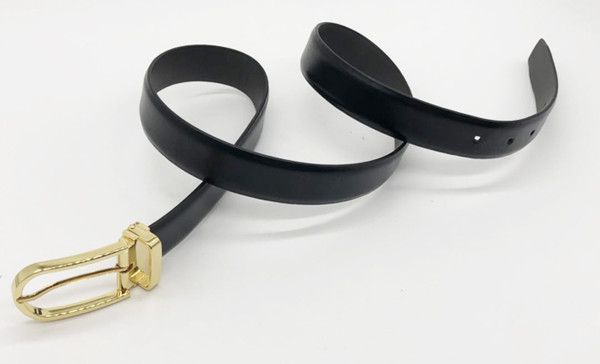 SplitReal Leather Belt For Male Or Female Single Prong 1 1/8" Size Adjustable By Cutting To Fit