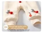 Kids clothing winter children clothes Christmas elk Christmas pajamas Jumpsuit