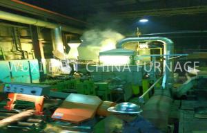 Bronze Plate Strip Pipe Rod Horizontal Continue Casting Machine 2 Double Strand