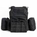 High Protection Military Tactical Bulletproof Vest ARAMID / UHMWPE Customized