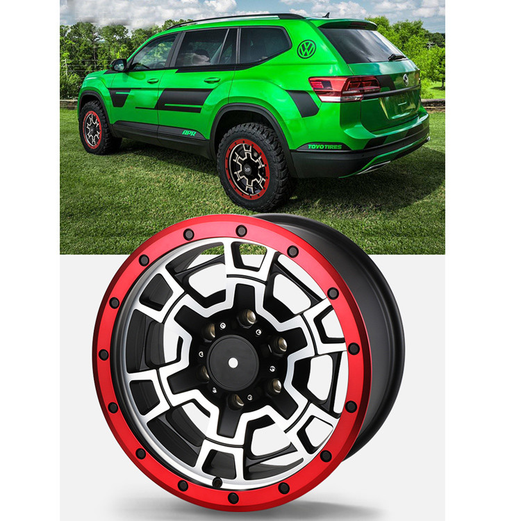 17x8.5J Modified accessories off-road vehicle wheel hub applicable to Wrangler forging wheel rim